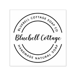 Sello Automático Estampilla de autoenlace de negocios de Soap para