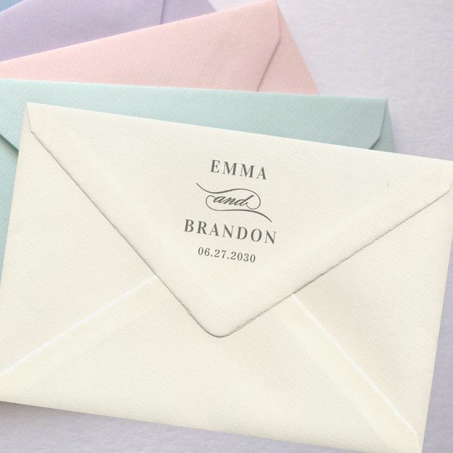 Sello Automático Estampilla de autograbado de Boda de guiones poéti (Subido por el creador)