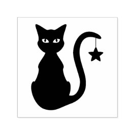 Sello Automático Estampilla de autograbado de gato de Star