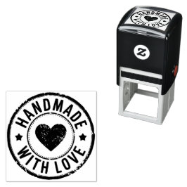 Sello Automático Estampilla de autograbado hecha a mano con amor
