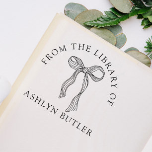 Sello Automático Estampilla de autorgrabación de libro de bibliotec