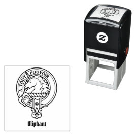 Sello Automático Estampilla de autotinta de Escudo Oliphant clan