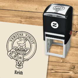 Sello Automático Estampilla de autotinta del clan Keith Escudo