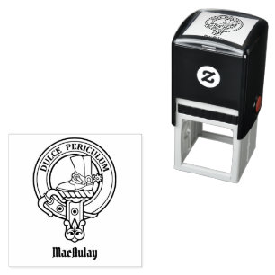 Sello Automático Estampilla de autotinta del Escudo del clan MacAul