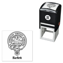 Sello Automático Estampilla de autotinta del Escudo del clan MacBet