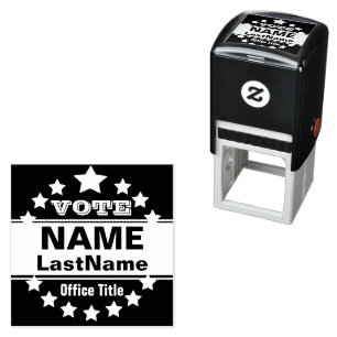 Sello Automático Estampilla de campaña política