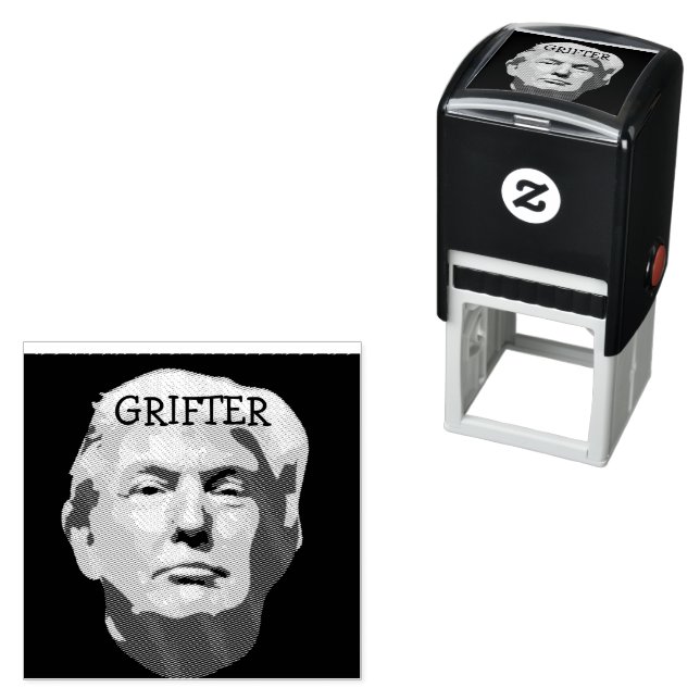 Sello Automático Estampilla de Trump Grifter de autoregulación (In Situ)