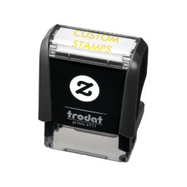 Sello Automático Estampilla personalizada de 1,4" x 0,4" para perso