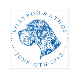 Sello Automático Estampillas de danés brillantes