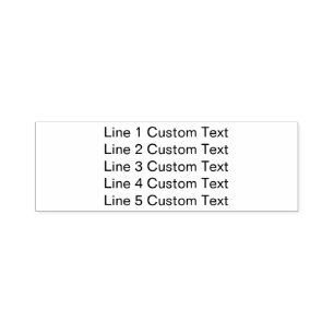 Sello Automático Estampillas para personalizado con autograbado