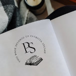 Sello Automático Este Libro Pertenece A Iniciales De Nombres Person<br><div class="desc">ESTE LIBRO PERTENECE AL sello de autotinta de nombre personalizado es perfecto para bibliotecarios,  profesores de escuela,  amantes de libros,  etc. Presenta un ilustracion a mano de un libro abierto,  una tipografía sérica redonda y elegantes iniciales.</div>