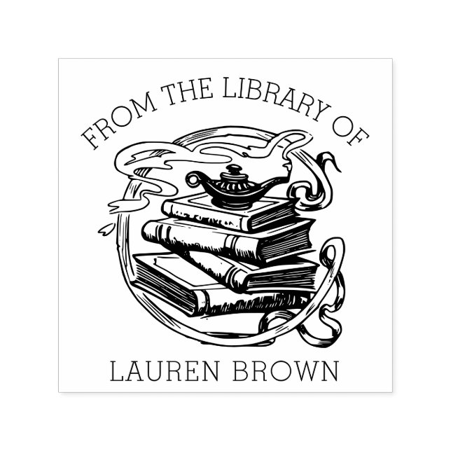 Sello Automático Este libro pertenece a la biblioteca de ExLibris (Diseño)