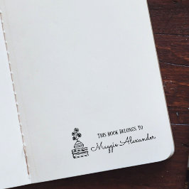 Sello Automático Este Libro Pertenece A La Planilla De Marcadores D