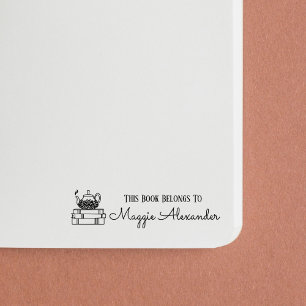 Sello Automático Este Libro Pertenece A La Planilla De Marcadores D