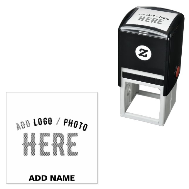 SELLO AUTOMÁTICO ESTILOSO MODERNO PERSONALIZABLE BLANCO VERIFICADO  (In Situ)