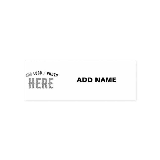 SELLO AUTOMÁTICO ESTILOSO MODERNO PERSONALIZABLE BLANCO VERIFICADO  (Diseño)