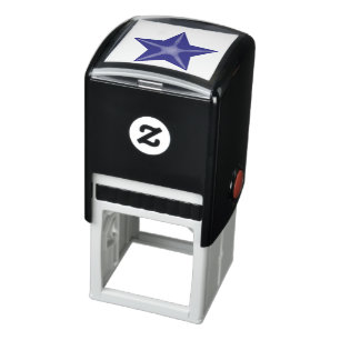 Sello Automático Estrellas hinchadas de la púrpura