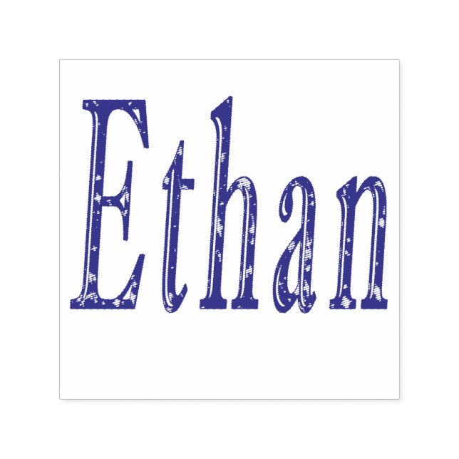 Sello Automático Ethan, Nombre, Logo, (Diseño)