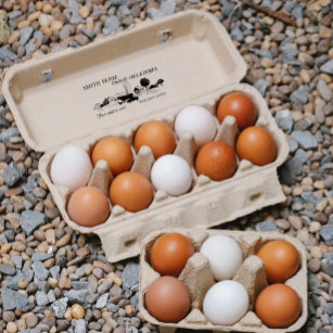 Sello Automático Etiqueta de alimentos de cartón de huevos de granj