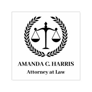 Sello Automático Excelente para abogados, abogados, jueces, secreta