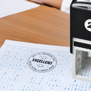 Sello Automático Excelente Profesores Personalizados