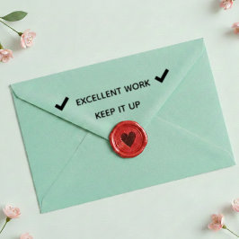 Sello Automático Excellent Work Teacher Self Inking Rubber Stamp