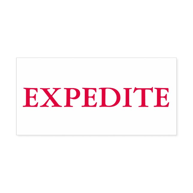 Sello Automático Expediente Rojo (Diseño)