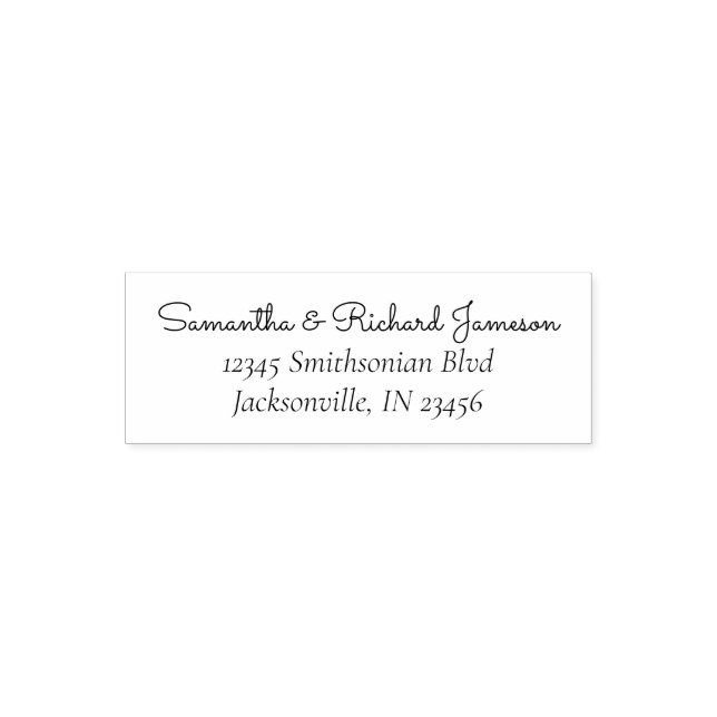 Sello Automático Familia de firmas de script crea la propia (Diseño)