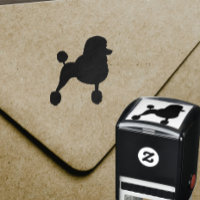 Fancy Standard Poodle Silhouette