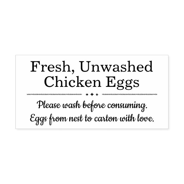 Sello Automático Farm Fresh Eggs | Monogram Egg Carton (Diseño)
