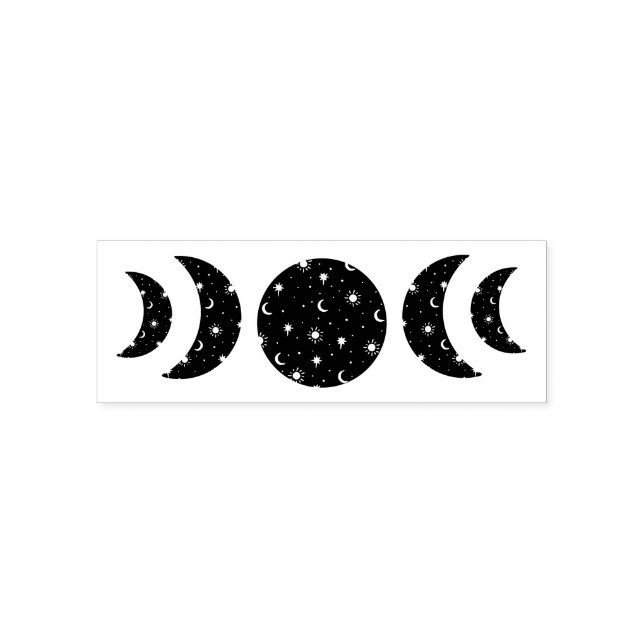 Sello Automático Fases de la Luna (Diseño)