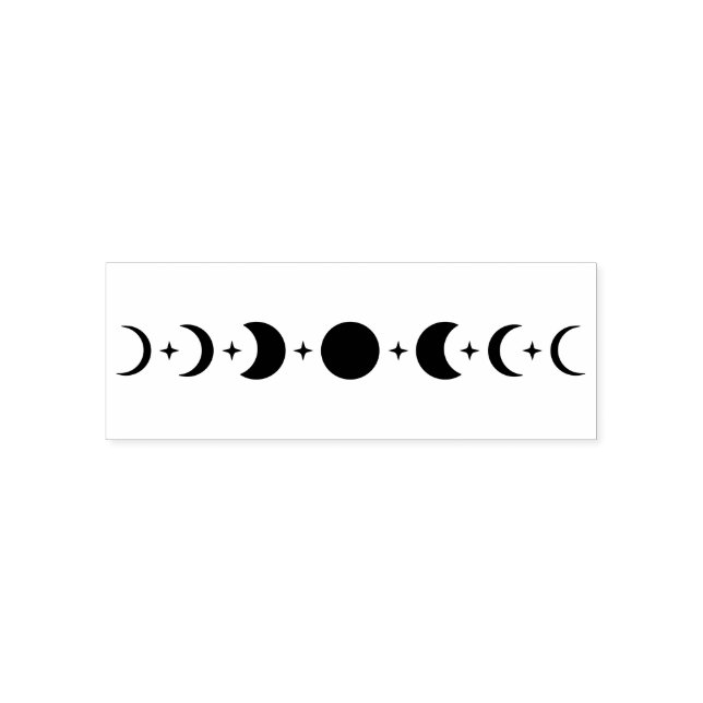 Sello Automático Fases de la Luna (Diseño)