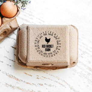 Sello Automático Fecha de huevo