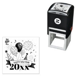 Sello Automático Feliz Año Nuevo