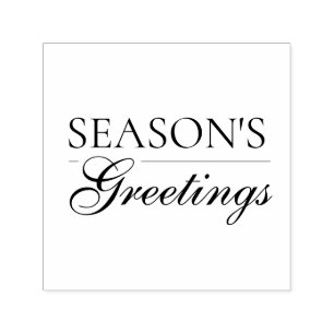 Sello Automático Feliz Año Nuevo Feliz Navidad Temporada de Vacacio