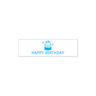 Sello Automático Feliz cumpleaños