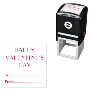 Sello Automático Feliz Día de San Valentín Para De Personalizado