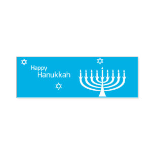 Sello Automático Feliz Hanukkah