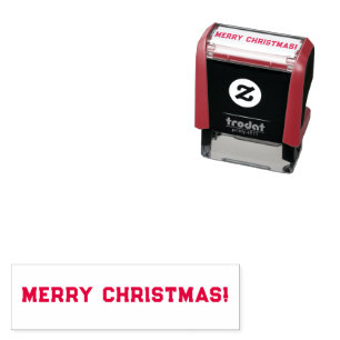 Sello Automático Feliz Navidad