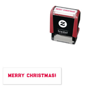 Sello Automático Feliz Navidad