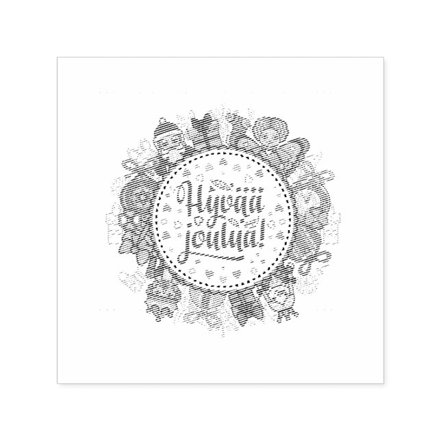 Sello Automático Feliz Navidad Hyvää joulua Finlandés (Diseño)