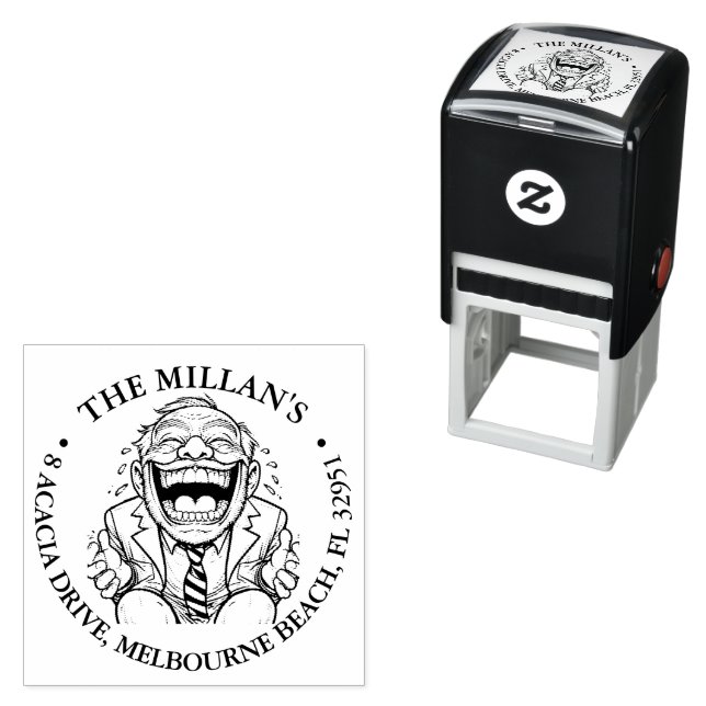 Sello Automático Feliz tema divertidísimo del abuelo (In Situ)