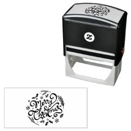 Sello Automático Festividades navideñas de invierno