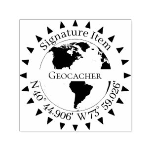 Sello Automático Firma geocámara y coordenadas GPS