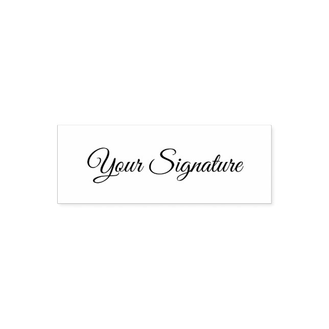 Sello Automático Firma personalizada (Diseño)