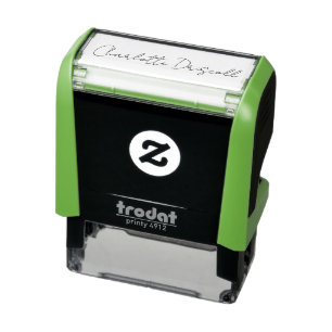 Sello Automático Firma personalizada de escritura minimalista moder