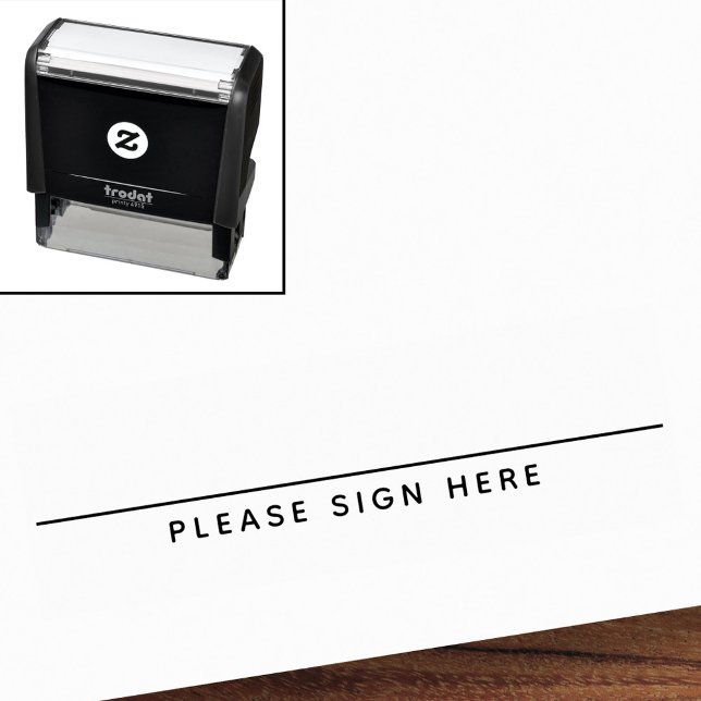 Sello Automático Firmar la firma aquí (Subido por el creador)