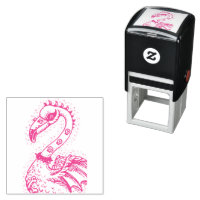 FLAMINGO DE ROCKER DE PUNK DE gótico, HERRAMIENTAS