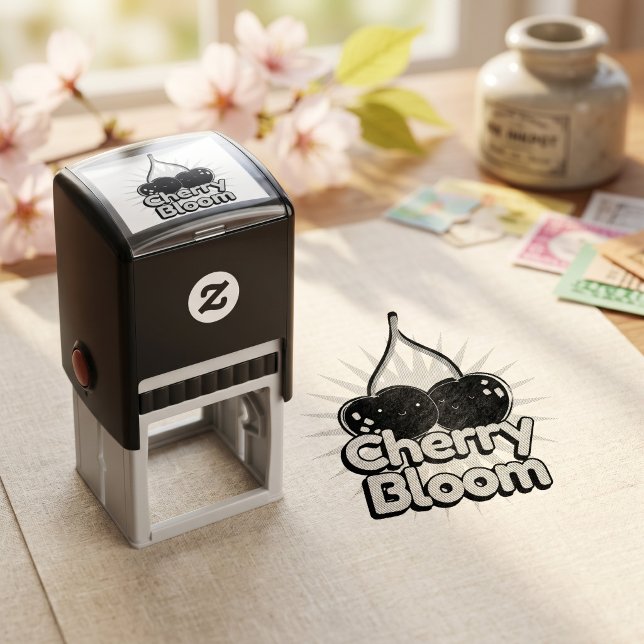 Sello Automático Flor de Cerezo (Subido por el creador)