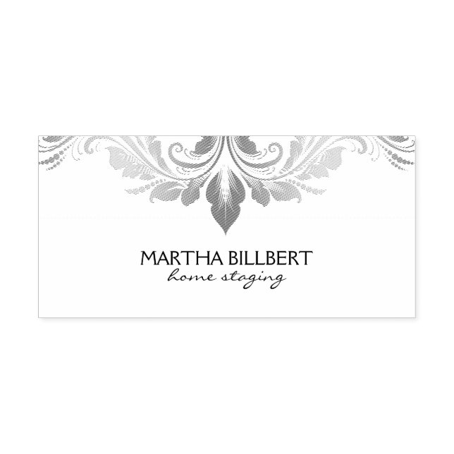 Sello Automático Floral Lace (Diseño)